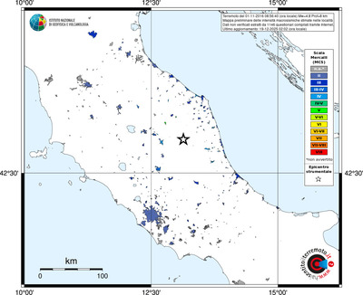 Mappa MCS - territori località