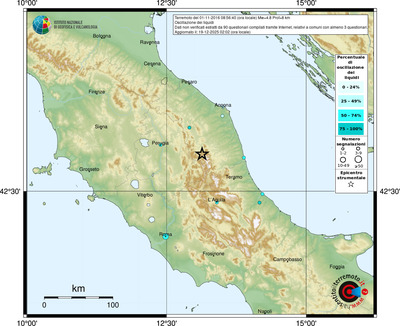 Mappa comuni con almeno 3 questionari