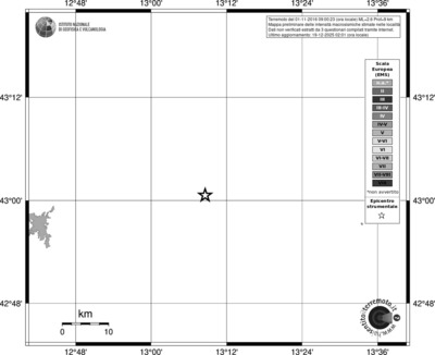 Mappa EMS - territori località