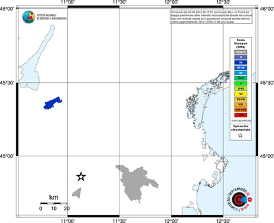 Mappa EMS - territori comuni