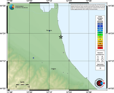 Mappa EMS - comuni