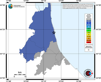 Mappa MCS - territori comuni