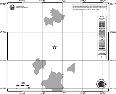 Mappa MCS - territori comuni