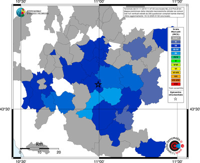 Mappa MCS - territori comuni