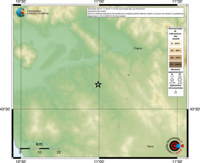 Mappa comuni con almeno 3 questionari