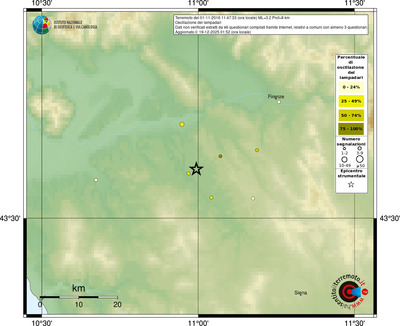 Mappa comuni con almeno 3 questionari
