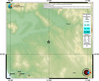 Mappa comuni con almeno 3 questionari