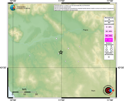 Mappa comuni con almeno 3 questionari
