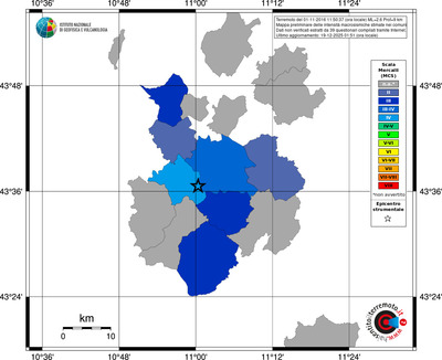 Mappa MCS - territori comuni
