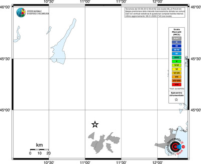 Mappa MCS - territori comuni