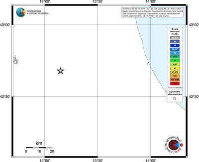 Mappa MCS - territori località