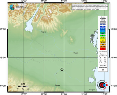 Mappa EMS - località