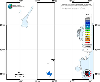 Mappa MCS - territori località