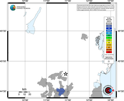 Mappa MCS - territori comuni