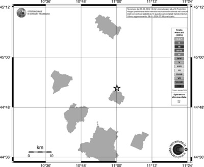Mappa MCS - territori comuni