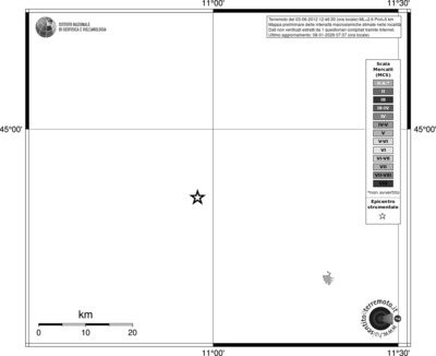 Mappa MCS - territori località