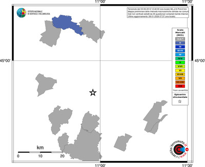 Mappa MCS - territori comuni