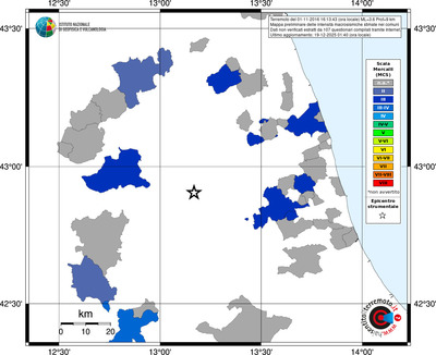 Mappa MCS - territori comuni