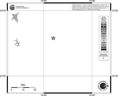 Mappa MCS - territori località
