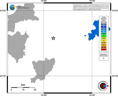 Mappa MCS - territori comuni