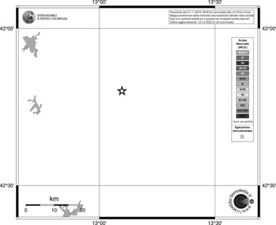 Mappa MCS - territori località