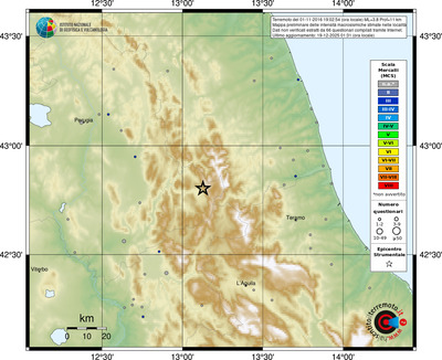 Mappa MCS - località