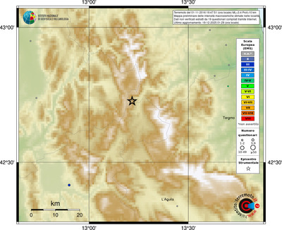 Mappa EMS - località