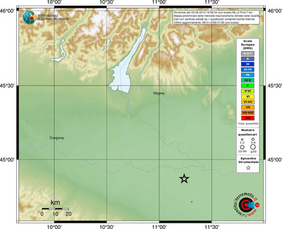 Mappa EMS - località