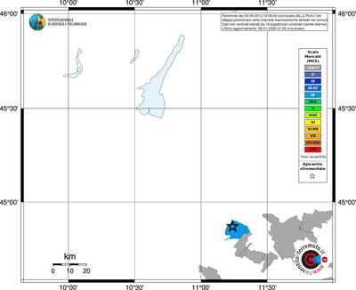 Mappa MCS - territori comuni