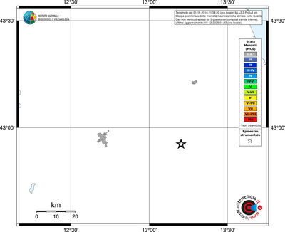 Mappa MCS - territori località
