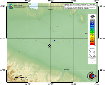 Mappa EMS - località