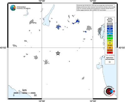 Mappa MCS - territori località