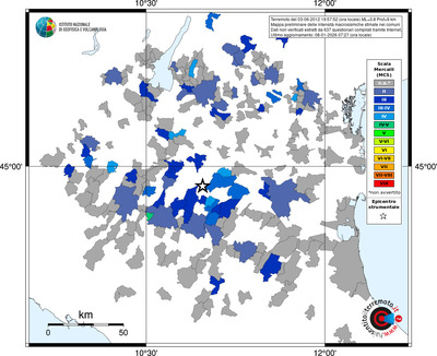Mappa MCS - territori comuni