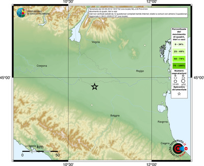 Mappa comuni con almeno 3 questionari