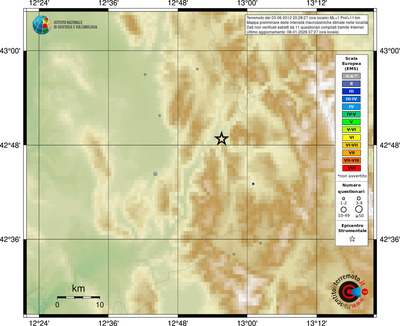 Mappa EMS - località