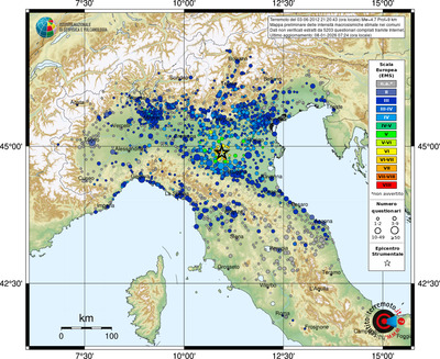 Mappa EMS - comuni