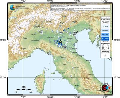 Mappa comuni con almeno 3 questionari