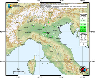 Mappa comuni con almeno 3 questionari