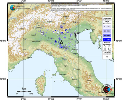 Mappa comuni con almeno 3 questionari