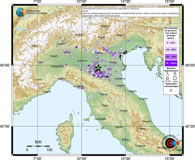Mappa comuni con almeno 3 questionari