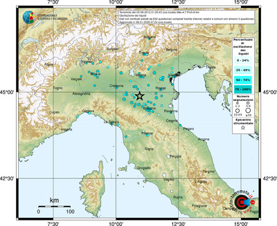 Mappa comuni con almeno 3 questionari