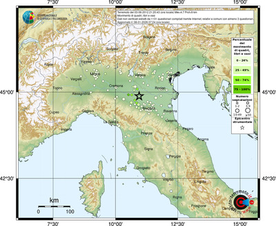 Mappa comuni con almeno 3 questionari