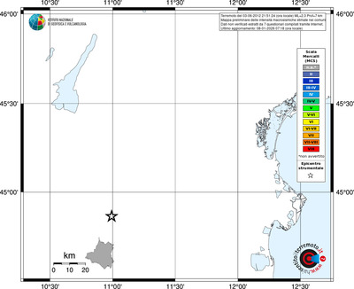 Mappa MCS - territori comuni