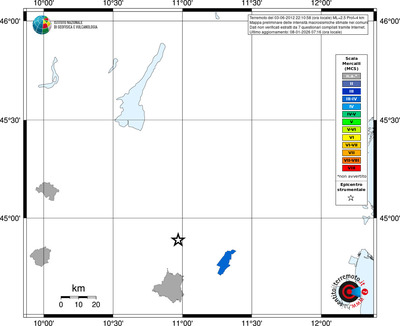 Mappa MCS - territori comuni