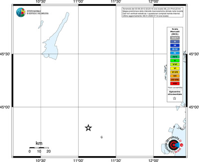 Mappa MCS - territori località