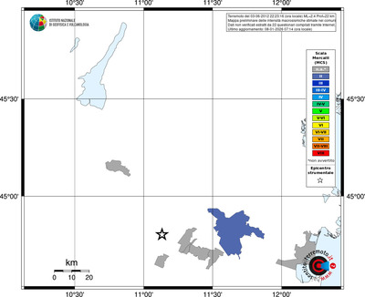 Mappa MCS - territori comuni