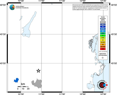 Mappa EMS - territori comuni