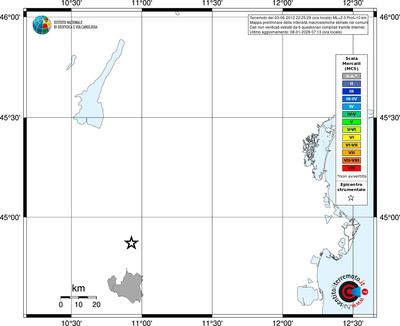 Mappa MCS - territori comuni