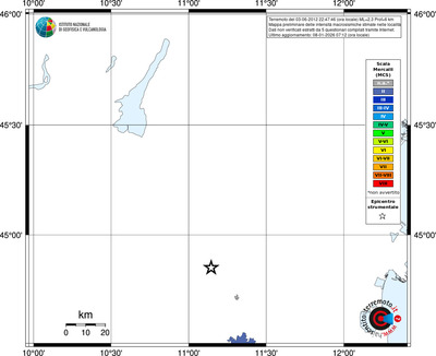 Mappa MCS - territori località