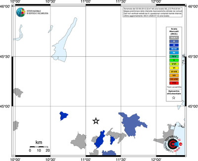 Mappa MCS - territori comuni